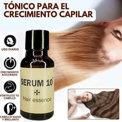 SERUM 10® - TÓNICO PARA EL CRECIMIENTO CAPILAR.