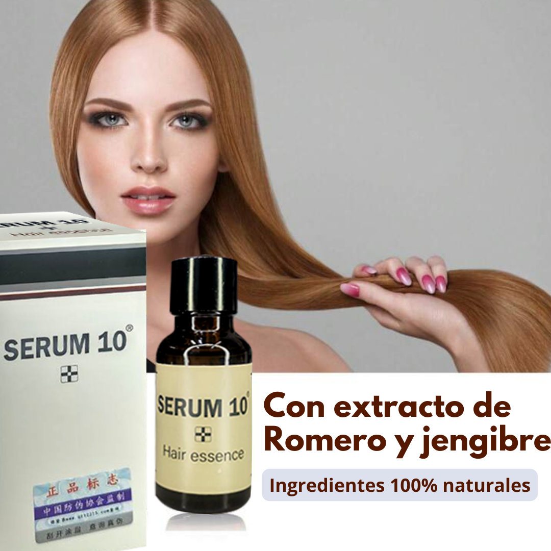 SERUM 10® - TÓNICO PARA EL CRECIMIENTO CAPILAR.